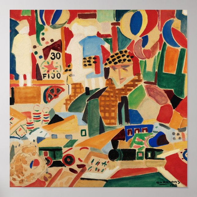 Der hübschste Zirkus der Welt | Rafael Barradas Poster (Vorne)