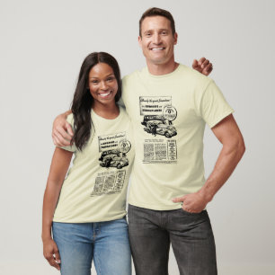 Der Hudson 1935 u. Terraplane Auto-Anzeige-Shirt T-Shirt