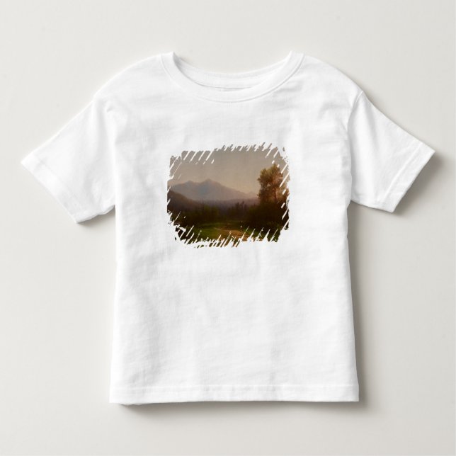 Der Hudson-Landschaft, c.1860-5 (Öl auf Leinwand) Kleinkind T-shirt (Vorderseite)