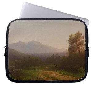 Der Hudson-Landschaft, c.1860-5 (Öl auf Leinwand) Laptopschutzhülle
