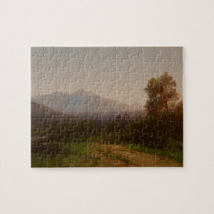 Der Hudson-Landschaft, c.1860-5 (Öl auf Leinwand) Puzzle