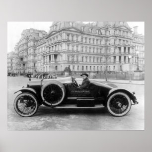 Der Hudson Supersechs, 1920 Poster