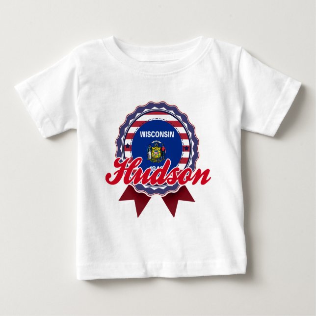 Der Hudson, WI Baby T-shirt (Vorderseite)