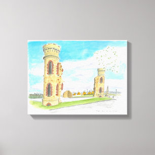 Der Hügel der O`Neill Stretched Canvas Print Leinwanddruck
