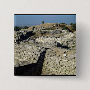 Der Hügel von Hissarlik, der Standort von Button