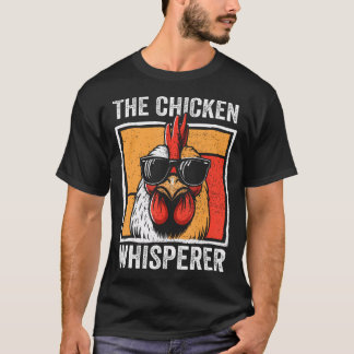 Der Hühnerflüsterer Bauer Tierfarm Lustig Für T-Shirt