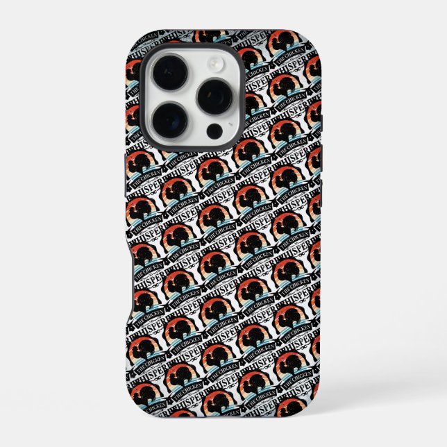 Der Hühnerflüsterer Lustig iPhone Hülle (Rückseite)