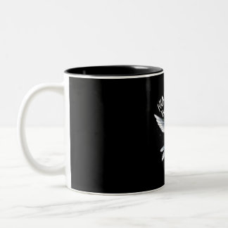 DER HUMMINGBIRD WHISPERING ZWEIFARBIGE TASSE
