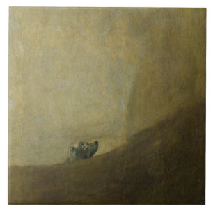 Der Hund, 1820-23 Fliese