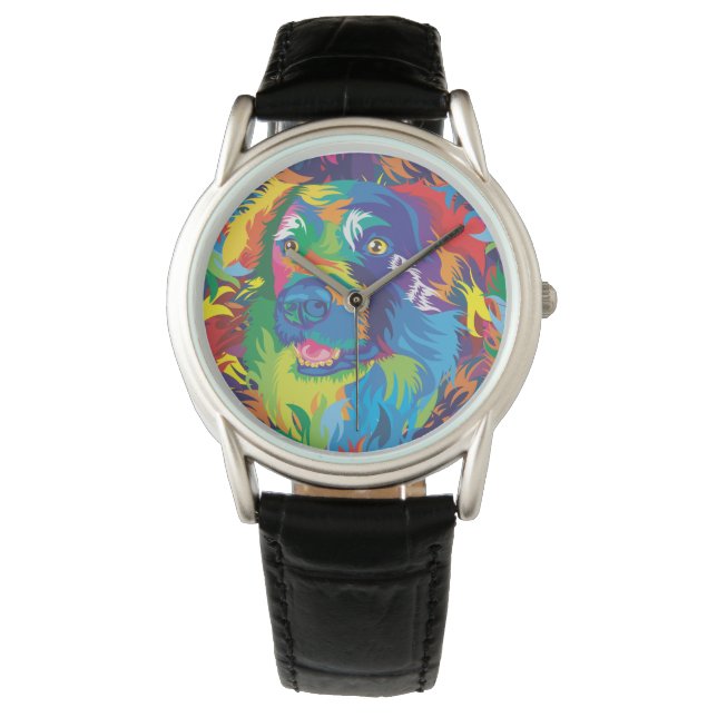 Der Hund Armbanduhr (Vorderseite)