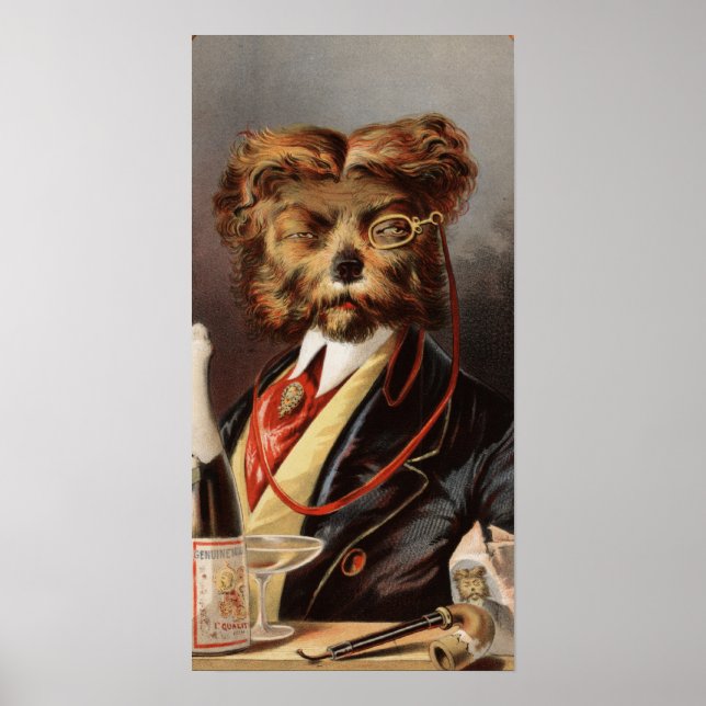 Der Hund der oberen Klasse Poster (Vorne)