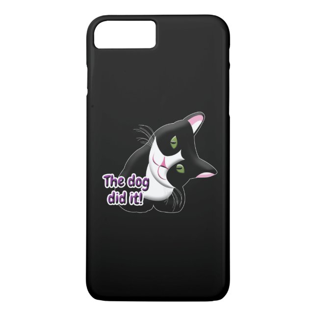 Der Hund hat es Cat gemacht Case-Mate iPhone Hülle (Rückseite)