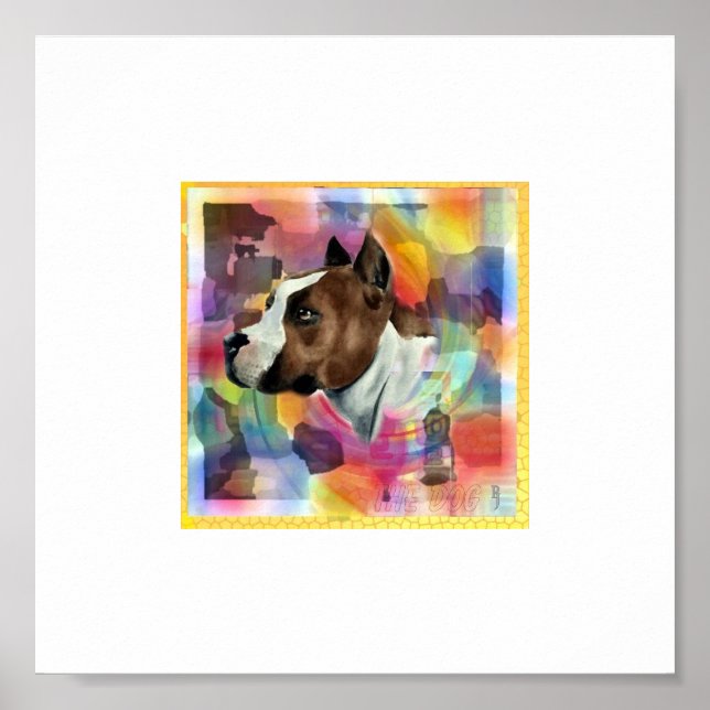 Der Hund Poster (Vorne)