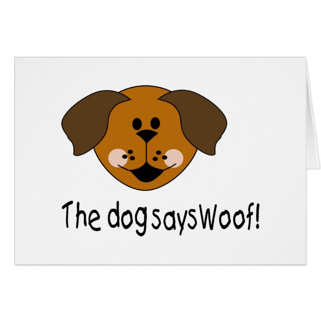 Der Hund sagt Schuss (Vorderseite (Horizontal))