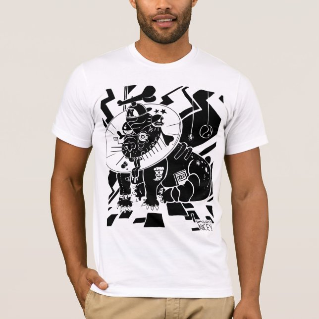 Der Hund T-Shirt (Vorderseite)