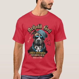 Der Hund und Gott Mädchen Geschenk T-Shirt