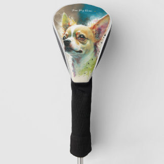 Der Hund von Chihuahua - Zusammensetzung 003 Golf Headcover