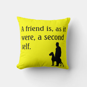 Der Hundefreund Kissen
