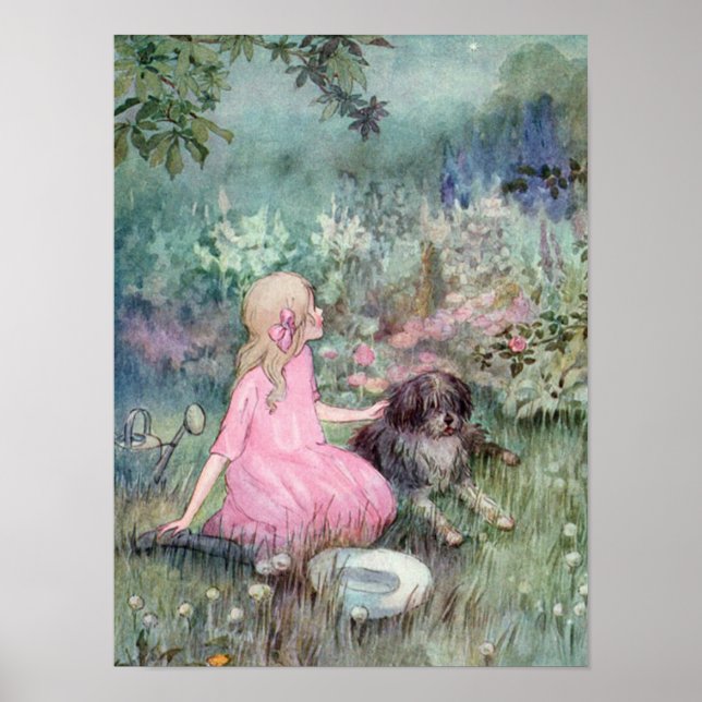 Der Hundestern in der Luft Poster (Vorne)