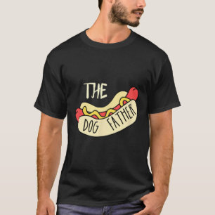Der Hundevater Bbq Hot Dog Dad Vatertag Grill T-Shirt