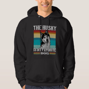 Der Husky ist mein Lieblingshund, der sibirische H Hoodie