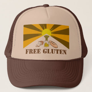 Der Hut des freien Gluten-Fernlastfahrers Truckerkappe