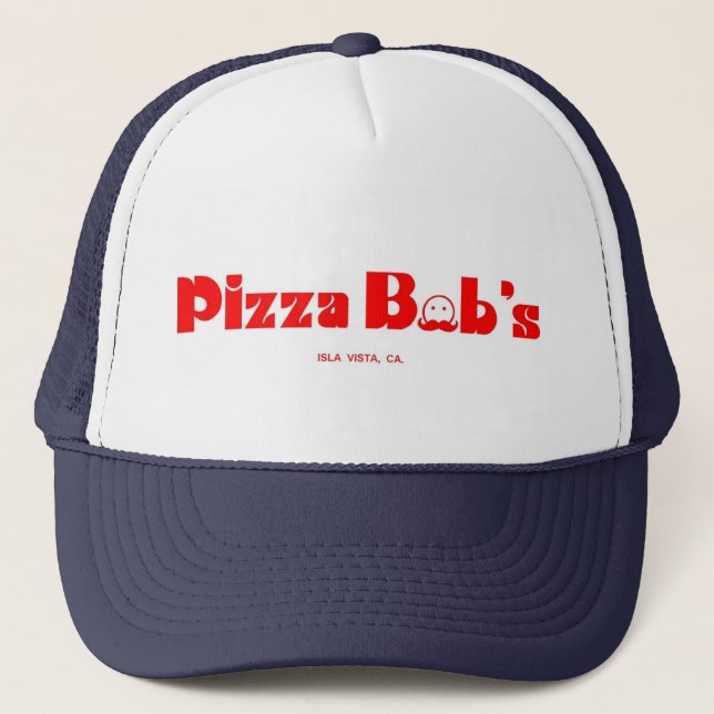 Der Hut des Pizza-Bobs Truckerkappe (Vorderseite)