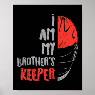 Der Hüter meines Bruders Lacrosse Funny Defense La Poster