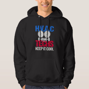 Der HVAC-Techniker Behielt es Coole Kühlung Hoodie