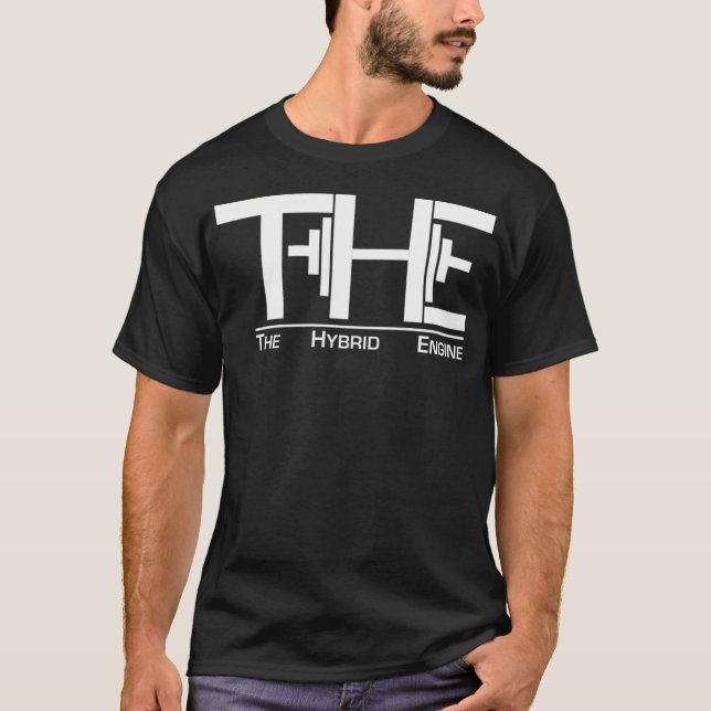 Der hybride Motor T-Shirt (Vorderseite)