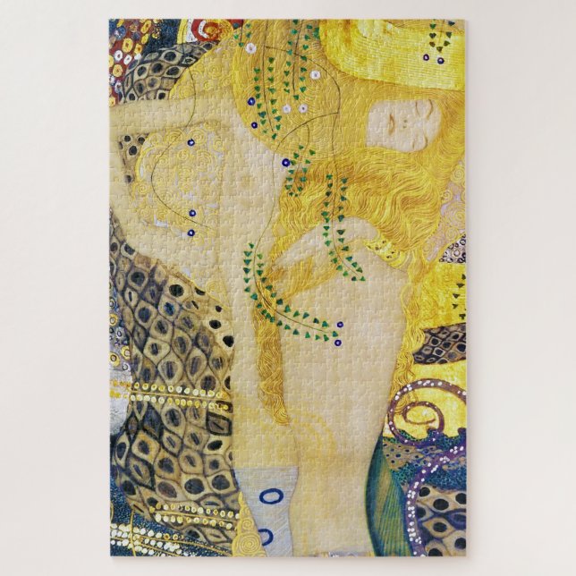 Der Hydra, Gustav Klimt Puzzle (Vertikal)