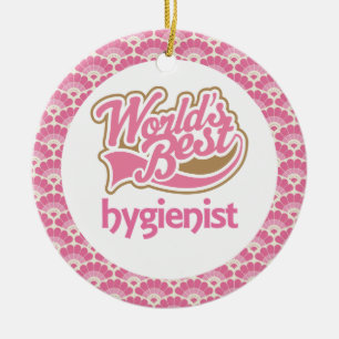 Der Hygieniker-Geschenk-Verzierung der Welt beste Keramikornament