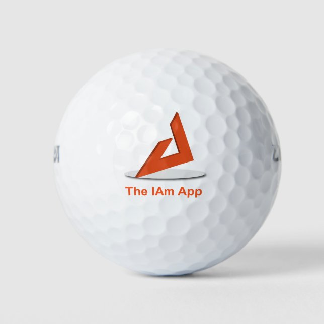 Der IAm Golf Ball (Vorderseite)