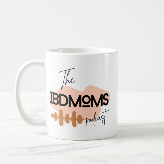 Der IBDMoms-Podcast Kaffeetasse (Links)