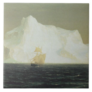 Der Iceberg (von der Frederic Edwin Church) Fliese
