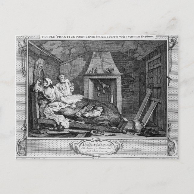 Der Idle 'Prentice kehrte vom Meer zurück Postkarte (Vorderseite)