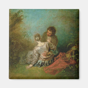 Der ImitatPas, c.1717 (Öl auf Leinwand) Magnet