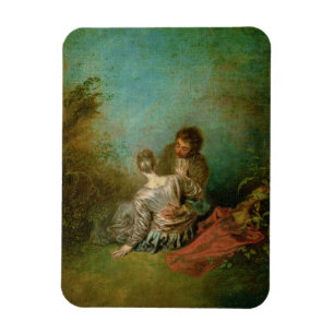 Der ImitatPas, c.1717 (Öl auf Leinwand) Magnet