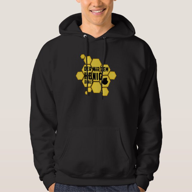 Der Imker mit Honigbienen Hoodie (Vorderseite)