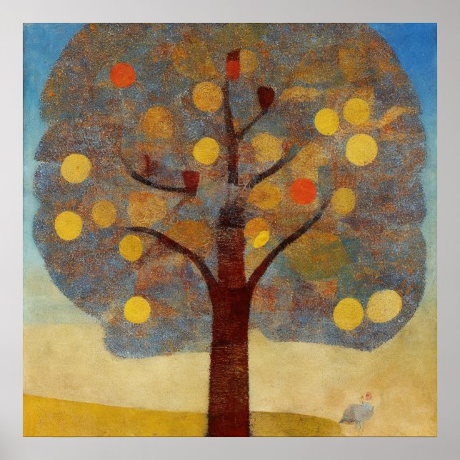 Der Impressionist des Geldbaums Poster (Vorne)