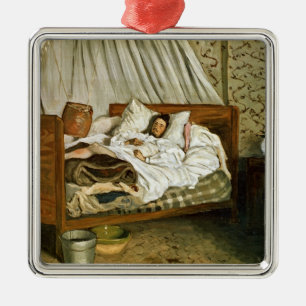 Der improvisierte Krankenwagen Silbernes Ornament