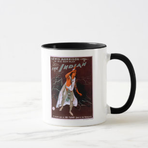 "Der Indianer" - Rote Feder, Häuptling der Tasse