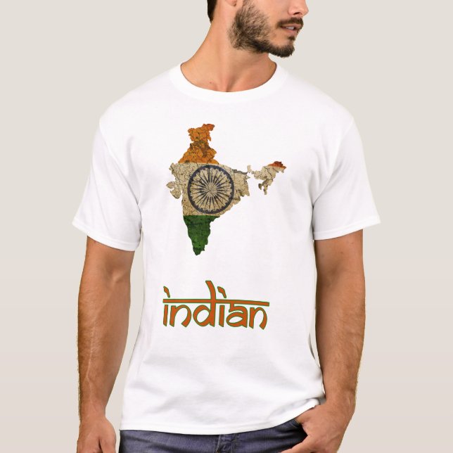 Der Indien-T - Shirt (Vorderseite)