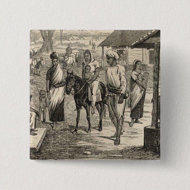 Der indische Hunger Button (Vorderseite)