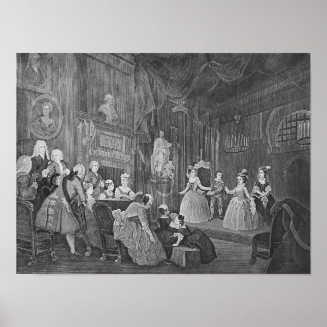 Der indische Kaiser, eingraviert von Robert Dodd Poster (Vorne)