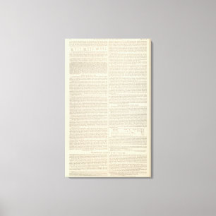 Der Indische Ozean fortgesetzt Leinwanddruck