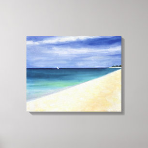 Der Indische Ozean II 1995 Leinwanddruck