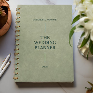 Der Individuelle Name des Hochzeitsplaners für grü Planer