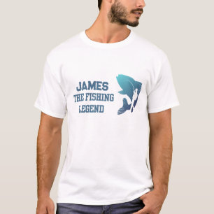 Der Individuelle Name "Fishing Legend" T-Shirt