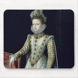 Der Infanta Isabellfarbe Clara Eugenie 1579 Mousepad